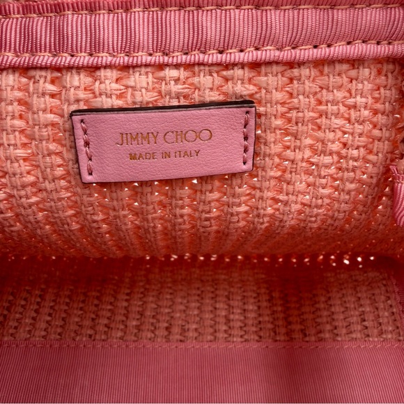 Jimmy Choo East West Raffia Bag - Picture 7 of 9